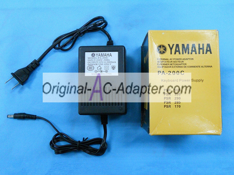 Yamaha PSS-390 12V 2A Power AC Adapter Yamaha PSS-390 12V 2A Power AC Adapter